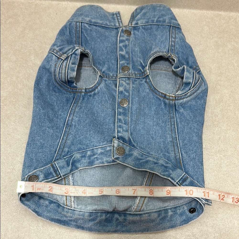 Harley-Davidson Blue Denim Dog Jacket - Picture 6 of 7